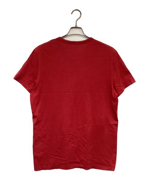 MONCLER（モンクレール）MONCLER (モンクレール) MAGLIA Tシャツ レッド サイズ:Lの古着・服飾アイテム