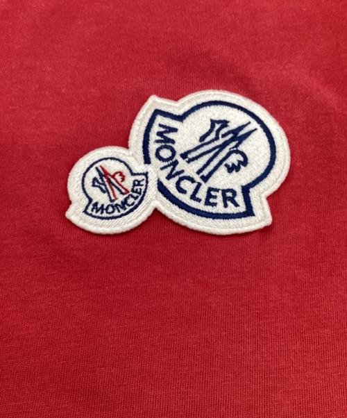 MONCLER（モンクレール）MONCLER (モンクレール) MAGLIA Tシャツ レッド サイズ:Lの古着・服飾アイテム