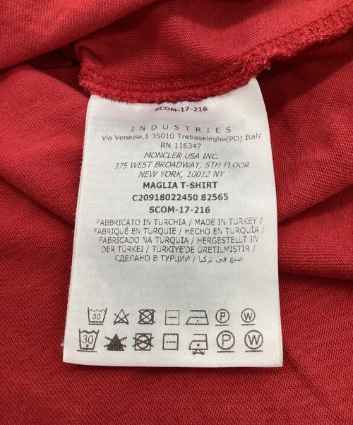 MONCLER（モンクレール）MONCLER (モンクレール) MAGLIA Tシャツ レッド サイズ:Lの古着・服飾アイテム