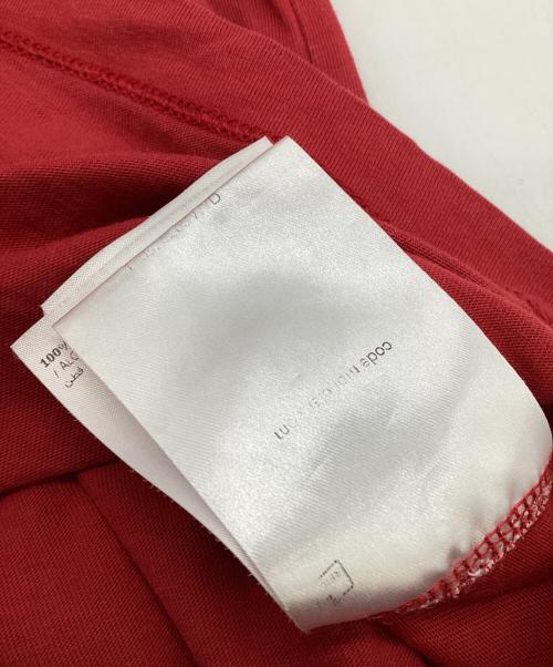 MONCLER（モンクレール）MONCLER (モンクレール) MAGLIA Tシャツ レッド サイズ:Lの古着・服飾アイテム