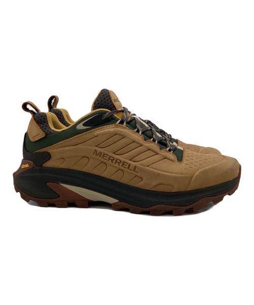 MERRELL（メレル）MERRELL (メレル) MOAB SPEED2 LEATHER WATERPROOF（モアブ スピード2 レザー ウォータープルーフ） ベージュ サイズ:27cmの古着・服飾アイテム