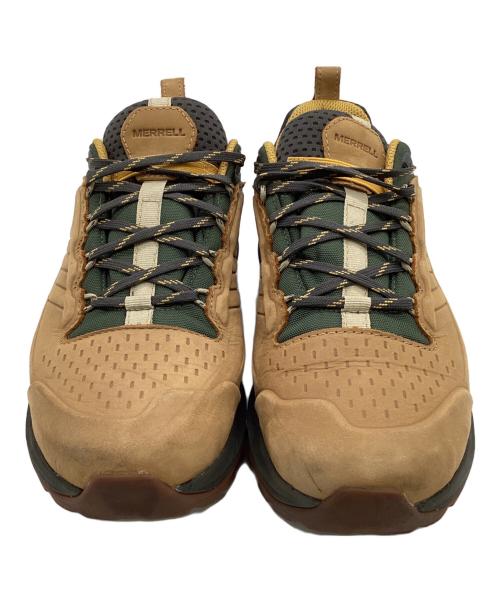 MERRELL（メレル）MERRELL (メレル) MOAB SPEED2 LEATHER WATERPROOF（モアブ スピード2 レザー ウォータープルーフ） ベージュ サイズ:27cmの古着・服飾アイテム