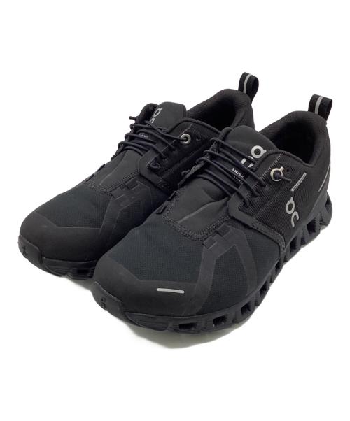 on（オン）on (オン) Cloud5 Waterproof（クラウド5 ウォータープルーフ）スニーカー ブラック サイズ:23.5㎝の古着・服飾アイテム