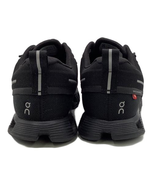 on（オン）on (オン) Cloud5 Waterproof（クラウド5 ウォータープルーフ）スニーカー ブラック サイズ:23.5㎝の古着・服飾アイテム