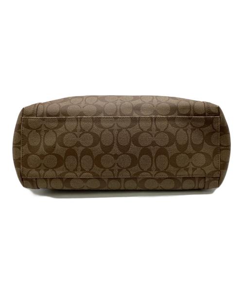COACH（コーチ）COACH (コーチ) シグネチャー 2WAYトートバッグ ブラウンの古着・服飾アイテム