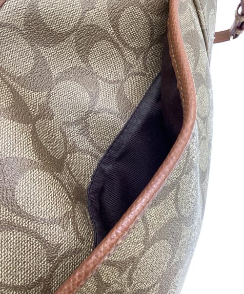COACH（コーチ）COACH (コーチ) シグネチャー 2WAYトートバッグ ブラウンの古着・服飾アイテム