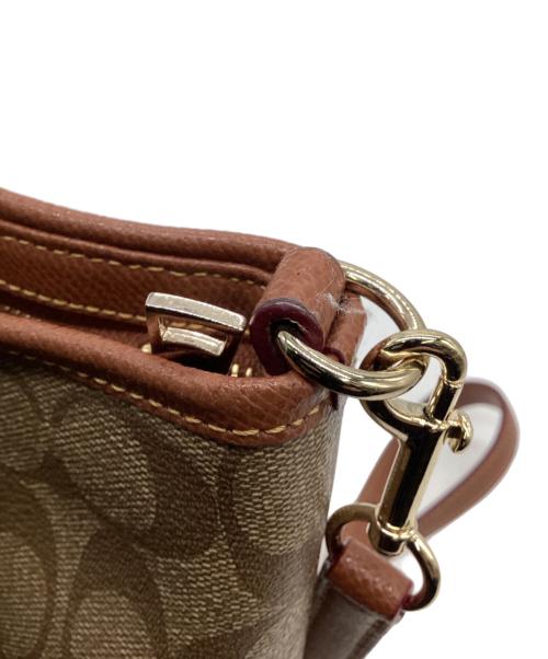 COACH（コーチ）COACH (コーチ) シグネチャー 2WAYトートバッグ ブラウンの古着・服飾アイテム