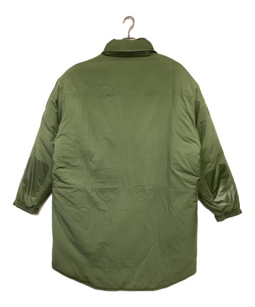 HOUSTON（ヒューストン）HOUSTON (ヒューストン) PRIMALOFT MONSTER PARKA（プリマロフト モンスター パーカー） グリーン サイズ:Mの古着・服飾アイテム