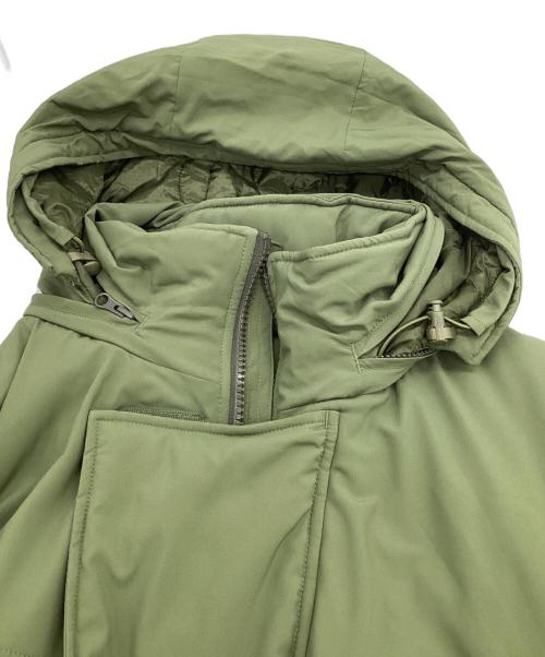 HOUSTON（ヒューストン）HOUSTON (ヒューストン) PRIMALOFT MONSTER PARKA（プリマロフト モンスター パーカー） グリーン サイズ:Mの古着・服飾アイテム