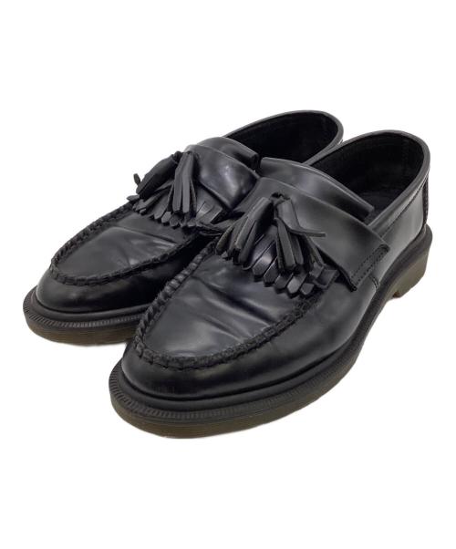 Dr.Martens（ドクターマーチン）Dr.Martens (ドクターマーチン) Adrian Smooth（エイドリアン スムース）タッセルローファー ブラック サイズ:UK6の古着・服飾アイテム