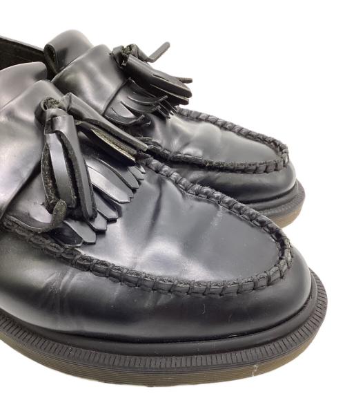 Dr.Martens（ドクターマーチン）Dr.Martens (ドクターマーチン) Adrian Smooth（エイドリアン スムース）タッセルローファー ブラック サイズ:UK6の古着・服飾アイテム