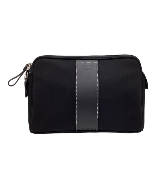 COACH（コーチ）COACH (コーチ) クラッチバッグ ブラックの古着・服飾アイテム