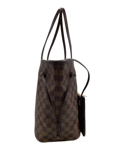 LOUIS VUITTON（ルイ ヴィトン）LOUIS VUITTON (ルイ ヴィトン) ダミエ エベヌ ネヴァーフルMM ブラウン×ピンクの古着・服飾アイテム