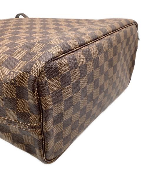 LOUIS VUITTON（ルイ ヴィトン）LOUIS VUITTON (ルイ ヴィトン) ダミエ エベヌ ネヴァーフルMM ブラウン×ピンクの古着・服飾アイテム