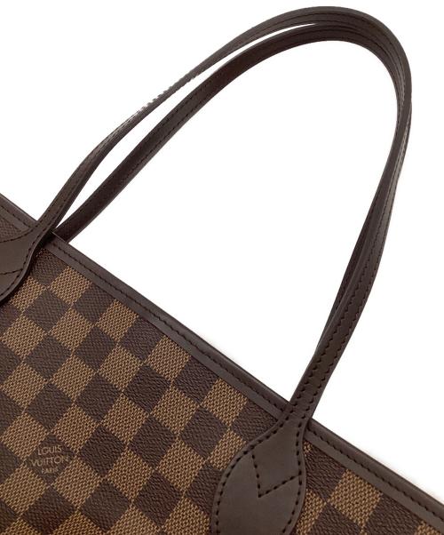 LOUIS VUITTON（ルイ ヴィトン）LOUIS VUITTON (ルイ ヴィトン) ダミエ エベヌ ネヴァーフルMM ブラウン×ピンクの古着・服飾アイテム