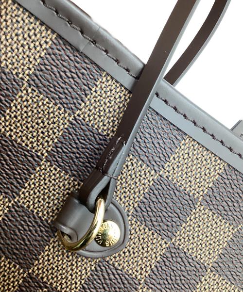 LOUIS VUITTON（ルイ ヴィトン）LOUIS VUITTON (ルイ ヴィトン) ダミエ エベヌ ネヴァーフルMM ブラウン×ピンクの古着・服飾アイテム