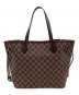 LOUIS VUITTON (ルイ ヴィトン) ダミエ エベヌ ネヴァーフルMM ブラウン×ピンク：240000円