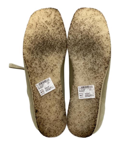 CLARKS ORIGINALS（クラークス オリジナルズ）CLARKS ORIGINALS (クラークス オリジナルズ) ワラビーシューズ ベージュ サイズ:UK8の古着・服飾アイテム