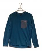 Patagoniaパタゴニア）の古着「R1エアクルー」｜ネイビー