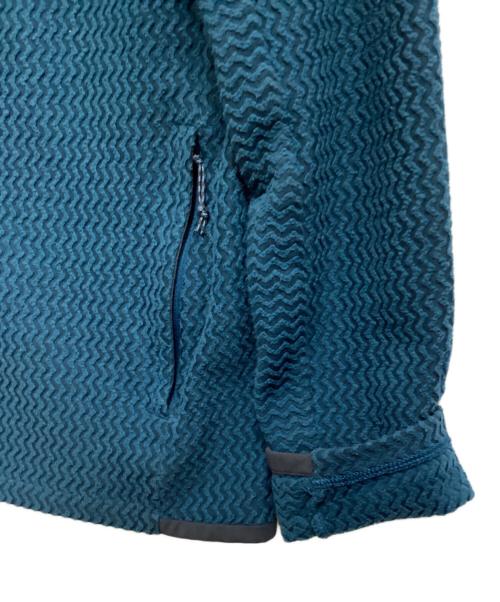 Patagonia（パタゴニア）Patagonia (パタゴニア) R1エアフルジップフーディ ブルー サイズ:Mの古着・服飾アイテム