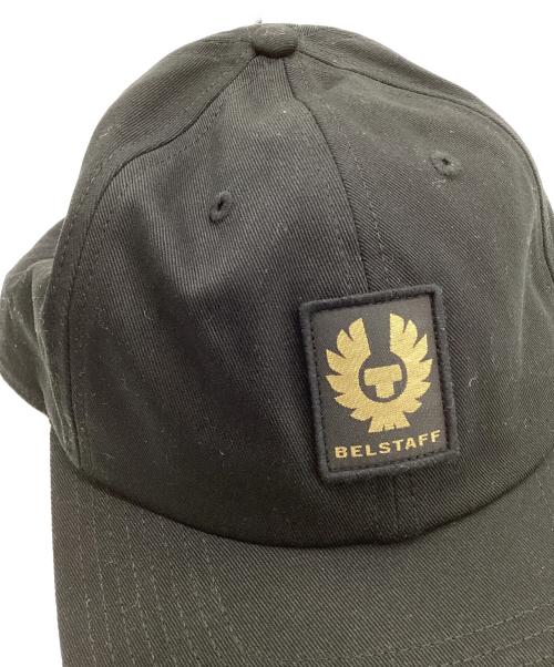 BELSTAFF（ベルスタッフ）BELSTAFF (ベルスタッフ) PHENIX（フェニックス）ロゴ キャップ ブラック サイズ:Fの古着・服飾アイテム