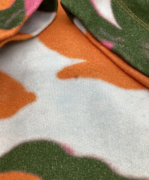 DRIES VAN NOTEN（ドリスヴァンノッテン）DRIES VAN NOTEN (ドリスヴァンノッテン) 半袖スウェット オレンジ×グリーン サイズ:EXTRA SMALLの古着・服飾アイテム