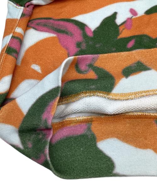 DRIES VAN NOTEN（ドリスヴァンノッテン）DRIES VAN NOTEN (ドリスヴァンノッテン) 半袖スウェット オレンジ×グリーン サイズ:EXTRA SMALLの古着・服飾アイテム