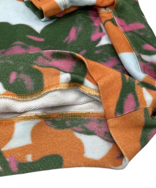 DRIES VAN NOTEN（ドリスヴァンノッテン）DRIES VAN NOTEN (ドリスヴァンノッテン) 半袖スウェット オレンジ×グリーン サイズ:EXTRA SMALLの古着・服飾アイテム