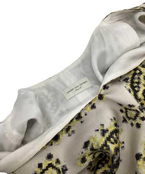 DRIES VAN NOTEN（ドリスヴァンノッテン）DRIES VAN NOTEN (ドリスヴァンノッテン) ノースリーブワンピース ベージュ サイズ:36の古着・服飾アイテム