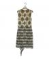 DRIES VAN NOTEN (ドリスヴァンノッテン) ノースリーブワンピース ベージュ サイズ:36：8000円