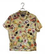 KEONI OF HAWAIケオニオブハワイ）の古着「SUN RICE ALOHA シャツ」｜ベージュ