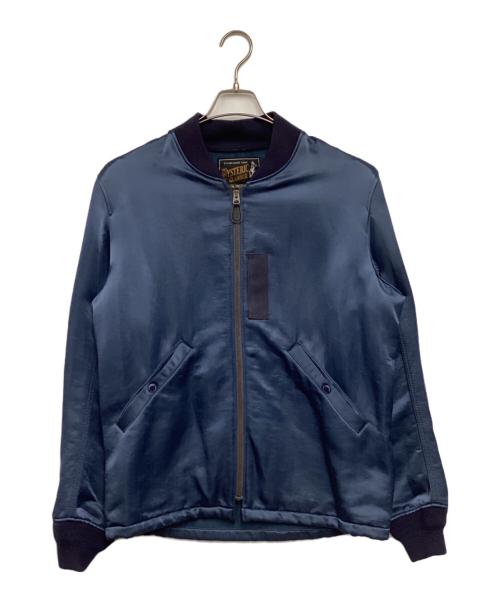 Hysteric Glamour（ヒステリックグラマー）Hysteric Glamour (ヒステリックグラマー) ボンバージャケット ネイビー サイズ:Lの古着・服飾アイテム