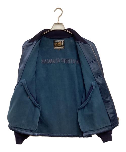 Hysteric Glamour（ヒステリックグラマー）Hysteric Glamour (ヒステリックグラマー) ボンバージャケット ネイビー サイズ:Lの古着・服飾アイテム