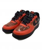 NIKEナイキ）の古着「AIR FORCE 1 07 PRM 2（エアフォース 1 07 プレミアム）スニーカー」｜オレンジ×ブラック