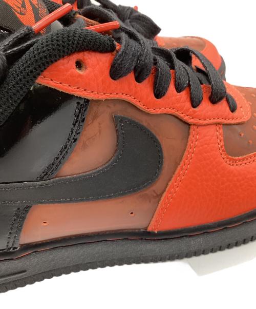 NIKE（ナイキ）NIKE (ナイキ) AIR FORCE 1 07 PRM 2（エアフォース 1 07 プレミアム）スニーカー オレンジ×ブラック サイズ:US9.5の古着・服飾アイテム
