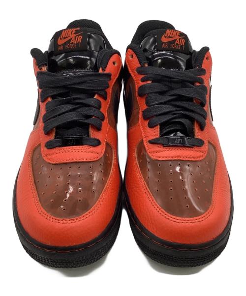 NIKE（ナイキ）NIKE (ナイキ) AIR FORCE 1 07 PRM 2（エアフォース 1 07 プレミアム）スニーカー オレンジ×ブラック サイズ:US9.5の古着・服飾アイテム