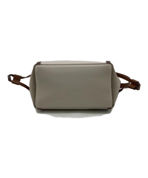 FURLA（フルラ）FURLA (フルラ) NET MINI（ネット ミニ）トートバッグ グレー×ブラウンの古着・服飾アイテム