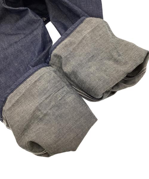 SASSAFRAS（ササフラス）SASSAFRAS (ササフラス) T.P.Landscaper Pants Military Denim（T.P.ランドスケーパーパンツ ミリタリー デニム） インディゴ サイズ:Sの古着・服飾アイテム