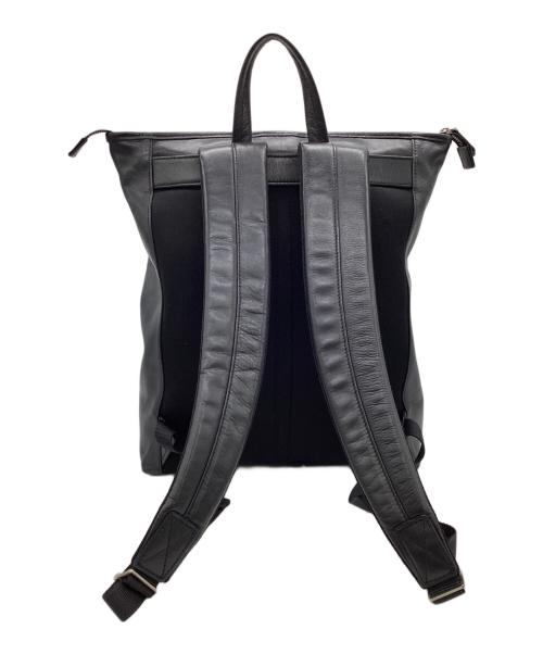 MACKINTOSH PHILOSOPHY（マッキントッシュ フィロソフィー）MACKINTOSH PHILOSOPHY (マッキントッシュ フィロソフィー) レザーリュック ブラックの古着・服飾アイテム
