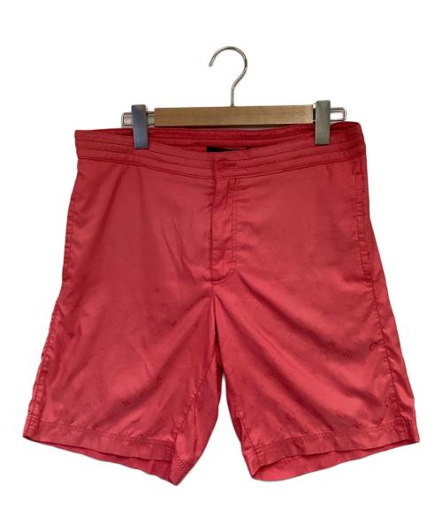 LOUIS VUITTON（ルイ ヴィトン）LOUIS VUITTON (ルイ ヴィトン) ハーフパンツ レッド サイズ:XS（実寸値要確認）の古着・服飾アイテム
