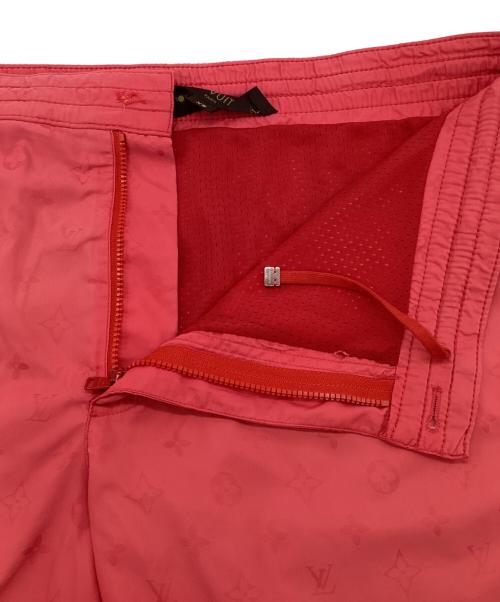 LOUIS VUITTON（ルイ ヴィトン）LOUIS VUITTON (ルイ ヴィトン) ハーフパンツ レッド サイズ:XS（実寸値要確認）の古着・服飾アイテム