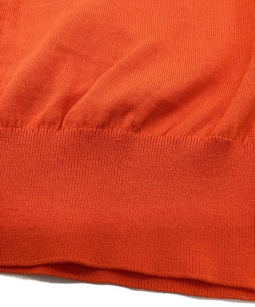 THE SHINZONE（ザ シンゾーン）THE SHINZONE (ザ シンゾーン) ICE COTTON KNIT CARDIGAN（アイスコットンニットカーディガン） オレンジ サイズ:F0の古着・服飾アイテム
