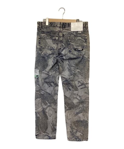 Aape BY A BATHING APE（エーエイプ バイ アベイシングエイプ）Aape BY A BATHING APE (エーエイプ バイ アベイシングエイプ) Moonface camo washed jeans（ムーンフェイス カモ ウォッシュド ジーンズ） インディゴ サイズ:Sの古着・服飾アイテム