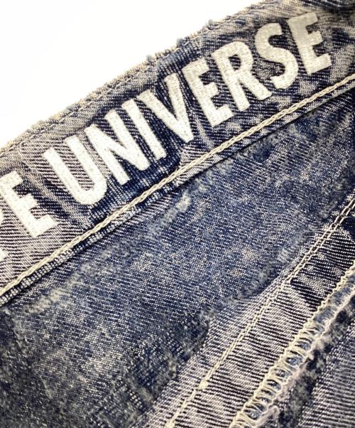 Aape BY A BATHING APE（エーエイプ バイ アベイシングエイプ）Aape BY A BATHING APE (エーエイプ バイ アベイシングエイプ) Moonface camo washed jeans（ムーンフェイス カモ ウォッシュド ジーンズ） インディゴ サイズ:Sの古着・服飾アイテム