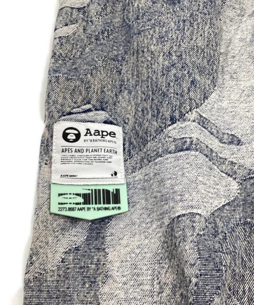 Aape BY A BATHING APE（エーエイプ バイ アベイシングエイプ）Aape BY A BATHING APE (エーエイプ バイ アベイシングエイプ) Moonface camo washed jeans（ムーンフェイス カモ ウォッシュド ジーンズ） インディゴ サイズ:Sの古着・服飾アイテム