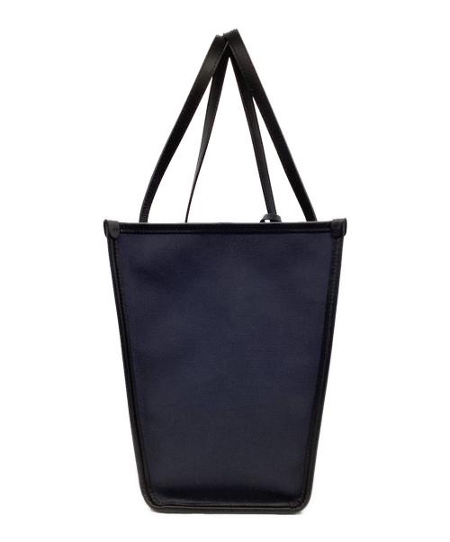 GIANNI CHIARINI（ジャンニ キアリーニ）GIANNI CHIARINI (ジャンニ キアリーニ) マルチェッラ M トートバッグ ネイビーの古着・服飾アイテム