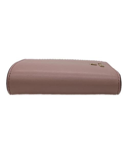 FURLA（フルラ）FURLA (フルラ) CAMELIA S COMPACT BIFOLD SLIM 2つ折り財布 ピンクの古着・服飾アイテム