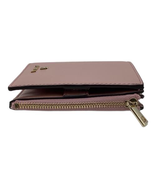 FURLA（フルラ）FURLA (フルラ) CAMELIA S COMPACT BIFOLD SLIM 2つ折り財布 ピンクの古着・服飾アイテム