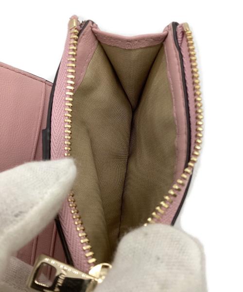 FURLA（フルラ）FURLA (フルラ) CAMELIA S COMPACT BIFOLD SLIM 2つ折り財布 ピンクの古着・服飾アイテム