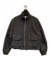 TODAYFUL（トゥデイフル）の古着「Standcollar Zip Blouson（スタンドカラー ジップ ブルゾン）」｜ブラック